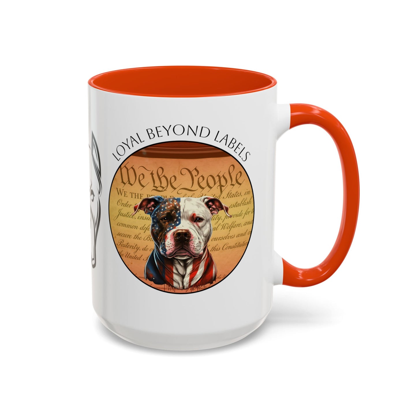 Pit Bull Mug — "Loyal Beyond Labels" Coffee Cup (11oz/15oz)