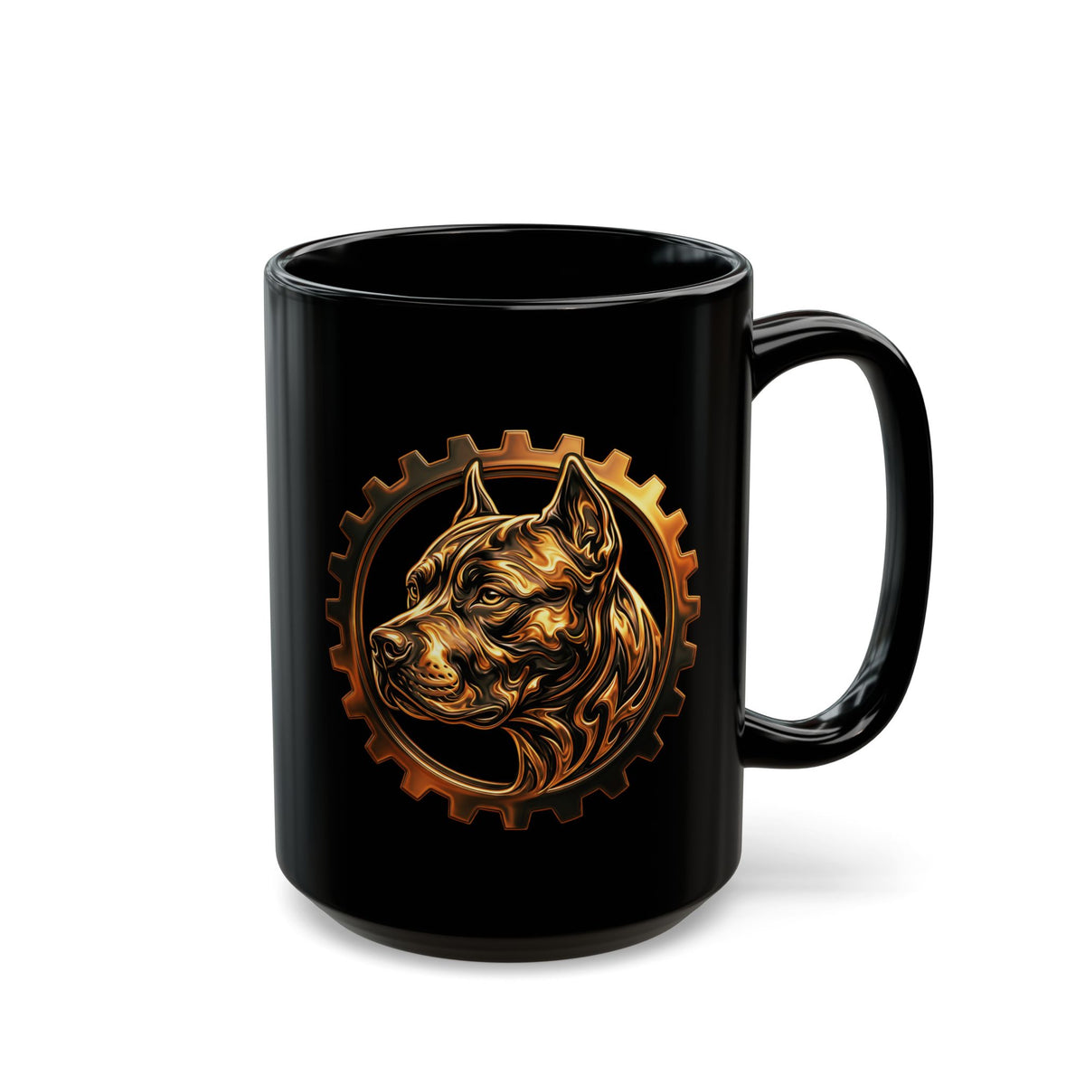 Bully and Brave Ceramic Mug (Black, 11oz/15oz)