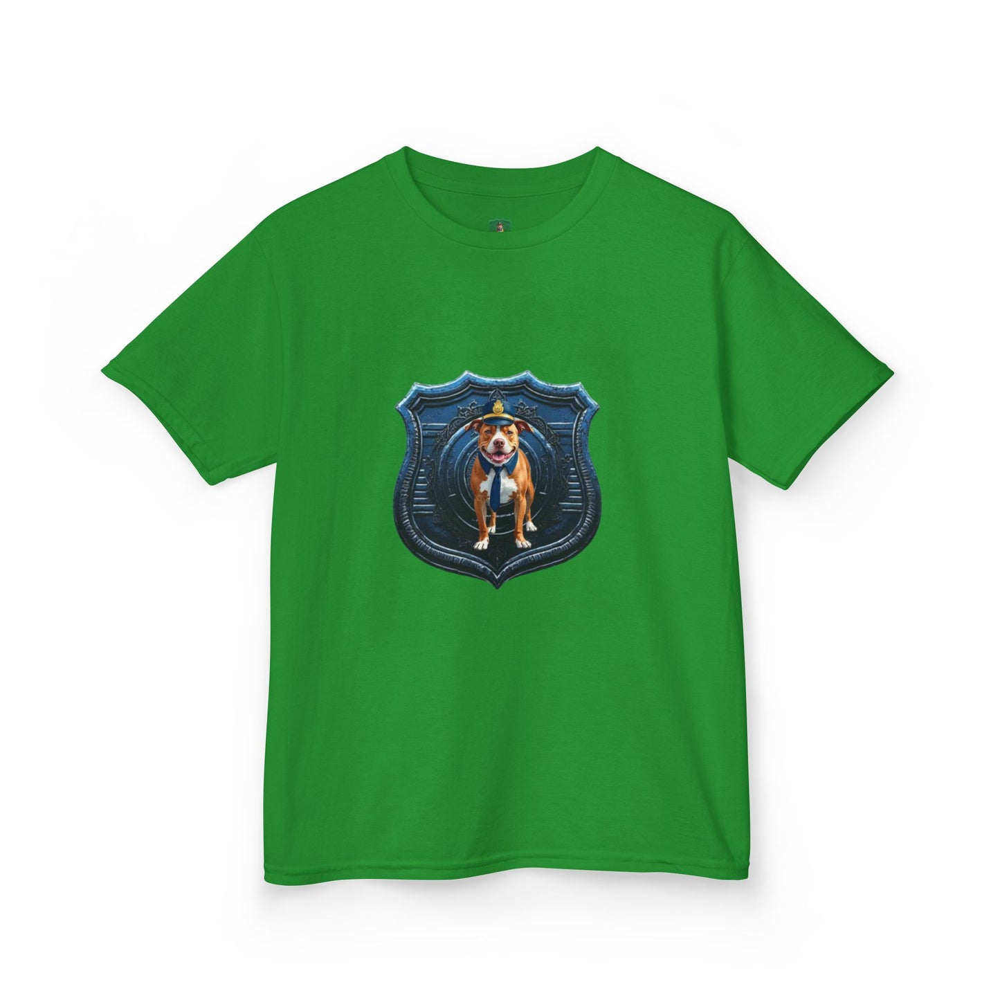 Kids Police Badge Dog T‑Shirt — K9 Squad Badge Tee for Kids