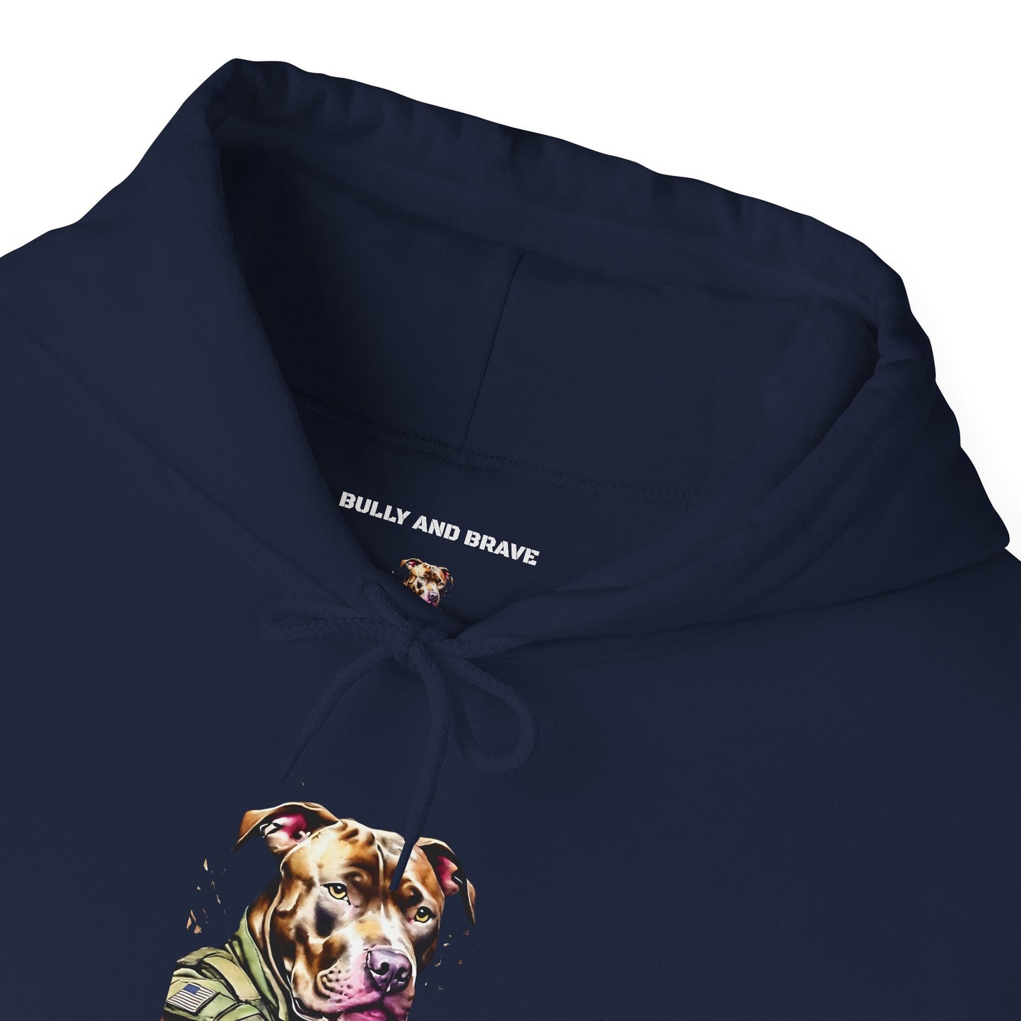 Army Reserves Dog Hoodie – Military Paw Print Sweatshirt