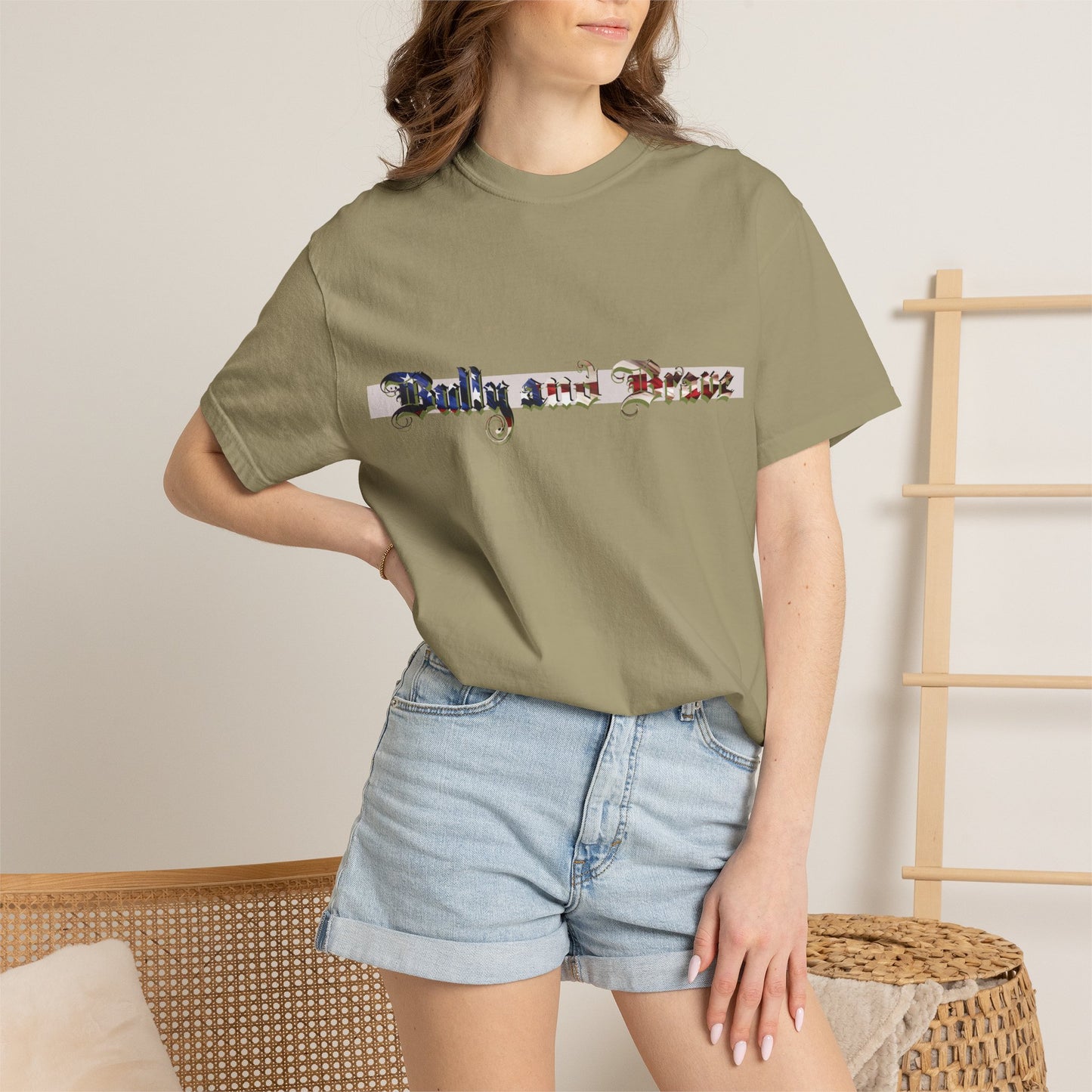 Guardian of Freedom T-Shirt — Patriotic American Flag Dog Tee