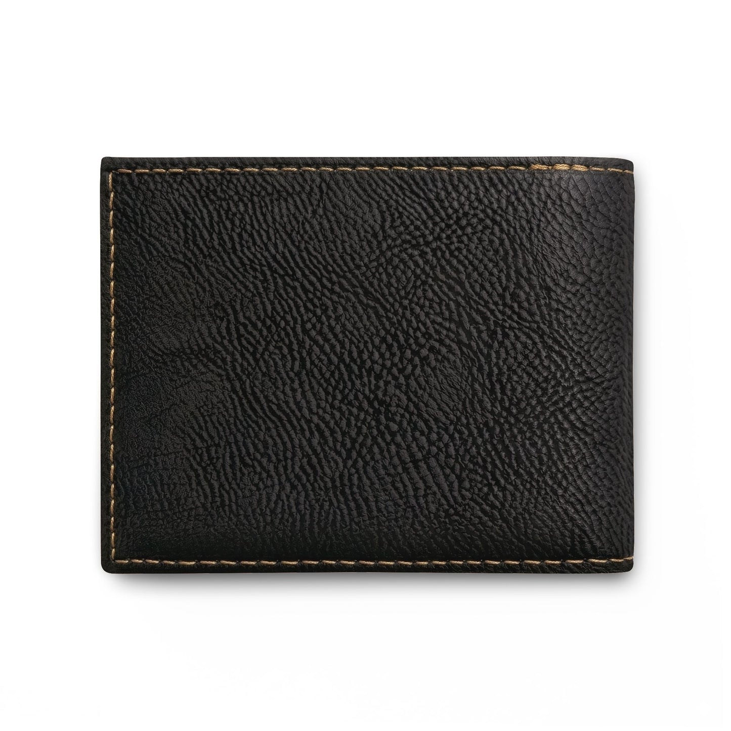 Pitbull Head Bi-Fold Wallet — Leather Card Wallet with Flip