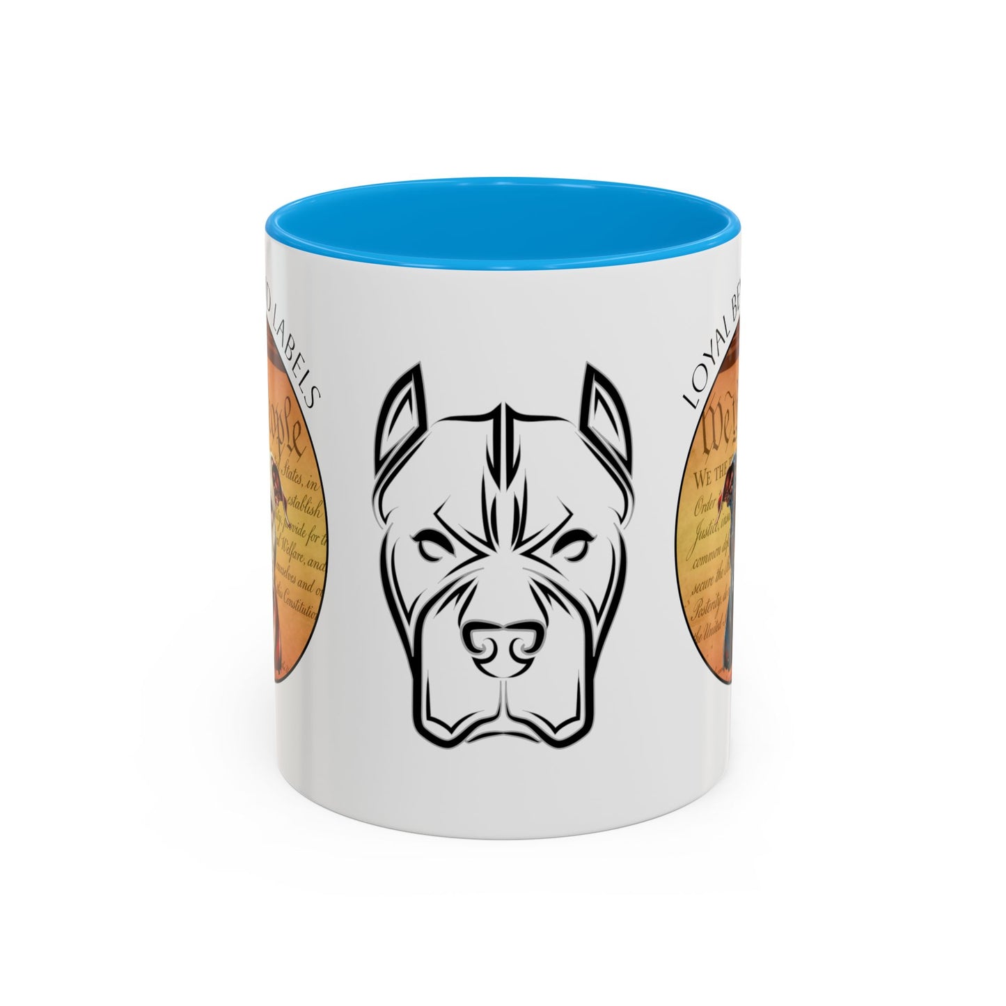 Pit Bull Mug — "Loyal Beyond Labels" Coffee Cup (11oz/15oz)
