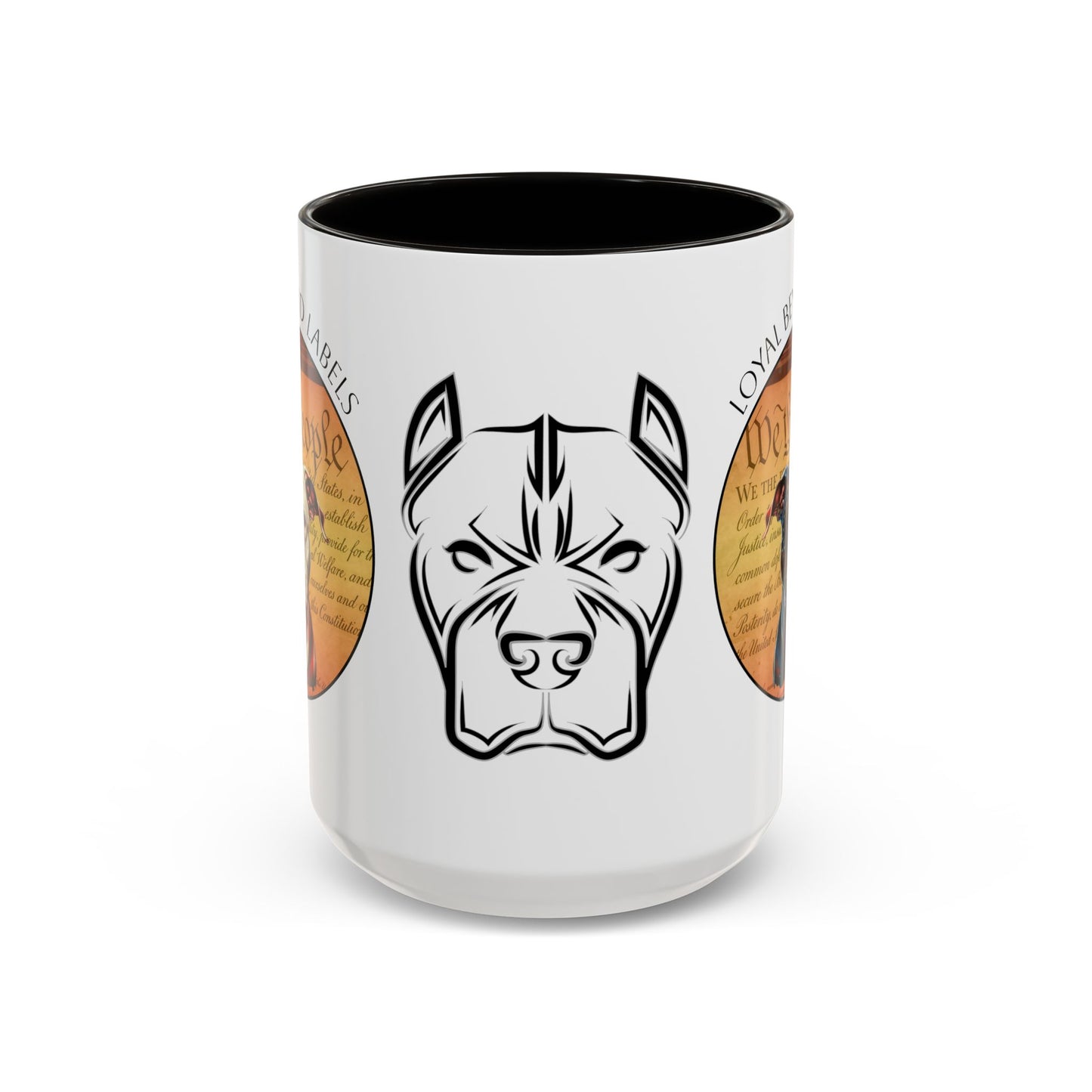 Pit Bull Mug — "Loyal Beyond Labels" Coffee Cup (11oz/15oz)