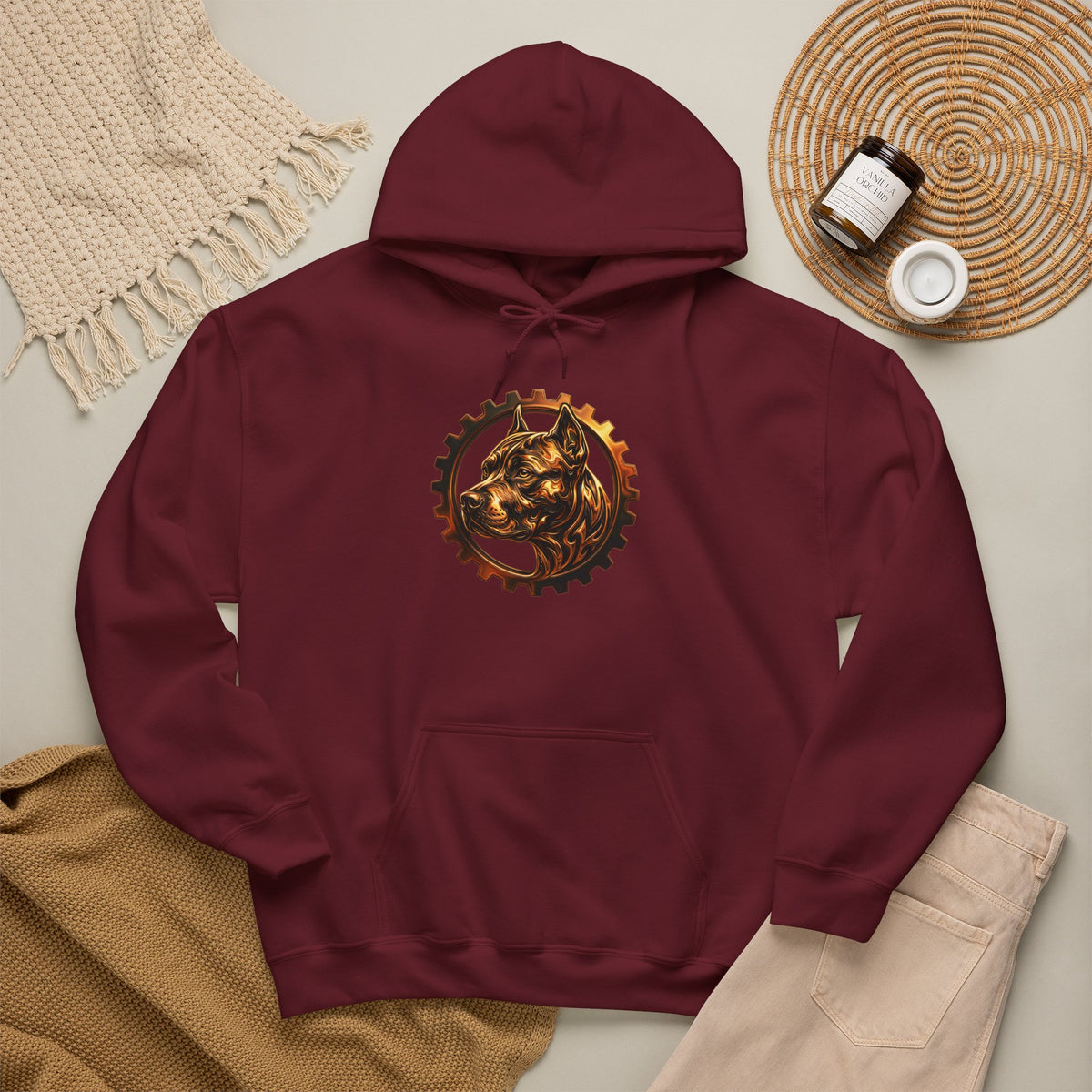 Bully and Brave-Steampunk Logo Hoodie