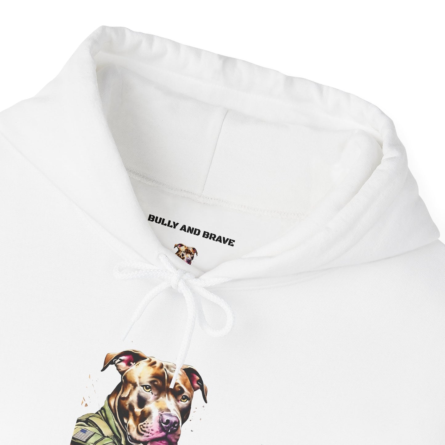 Army Reserves Dog Hoodie – Military Paw Print Sweatshirt