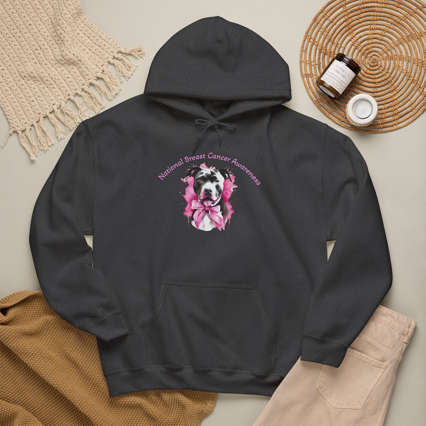 Bully and Brave Breast Cancer Awareness Hoodie