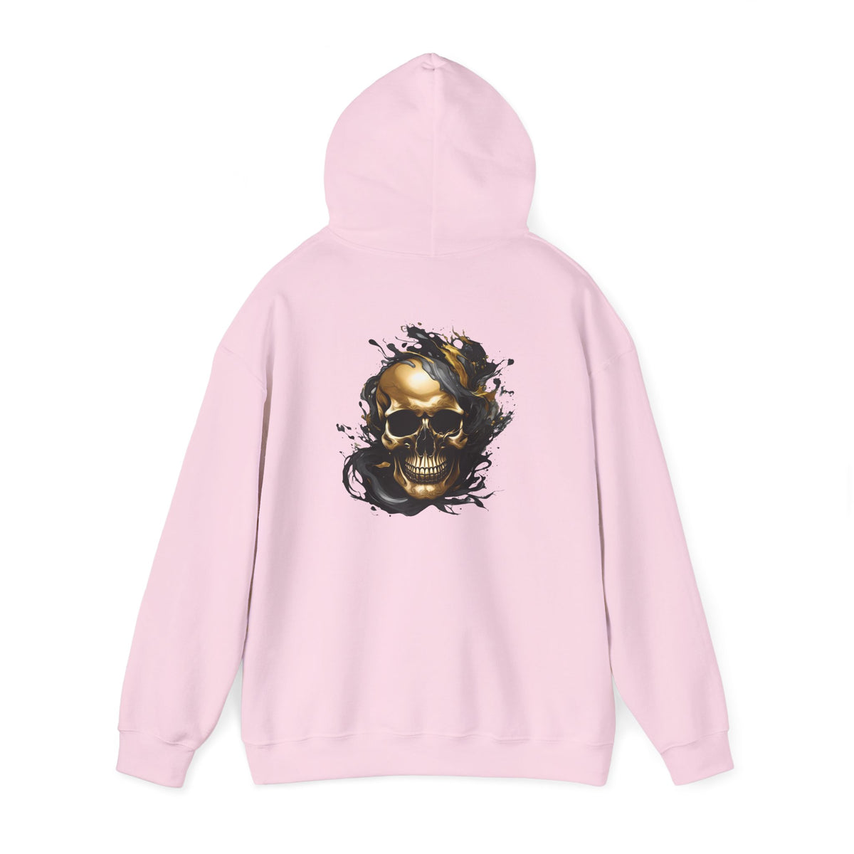 Bully and Brave Style - Gold skull graphic Hoodie