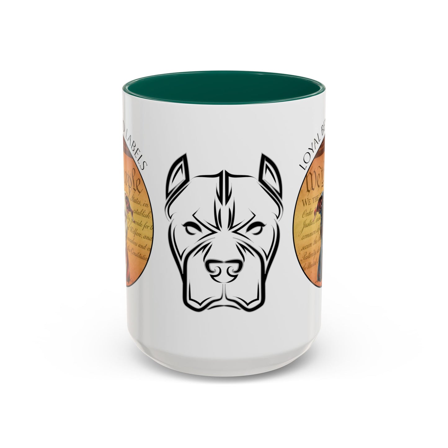 Pit Bull Mug — "Loyal Beyond Labels" Coffee Cup (11oz/15oz)