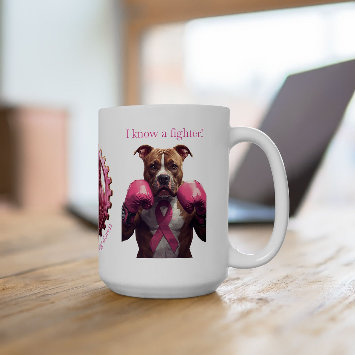 Bully and Brave Style “We Don’t Do Backing Down” Ceramic Mug