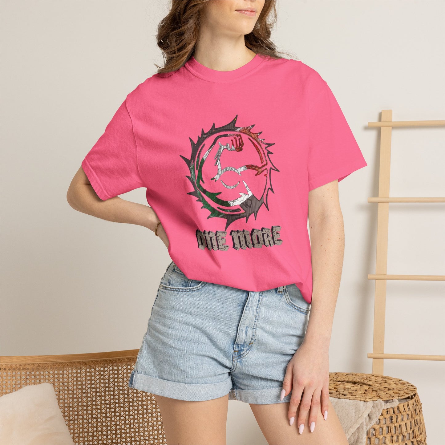 One More Graphic T-Shirt — Fist & Thorns Vintage Style Tee