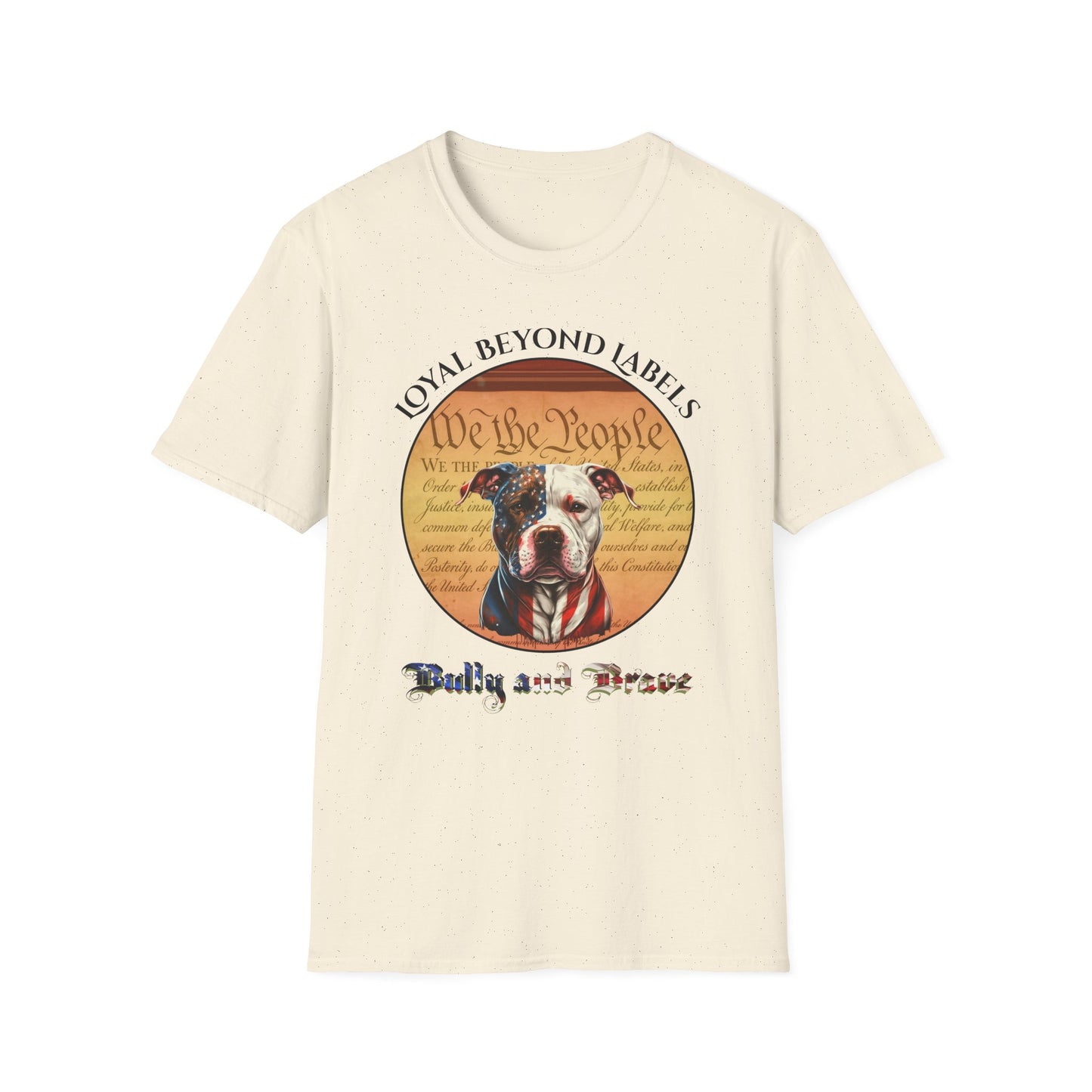 Bully & Brave "We the People" 4th of July Dog Lover T-Shirt