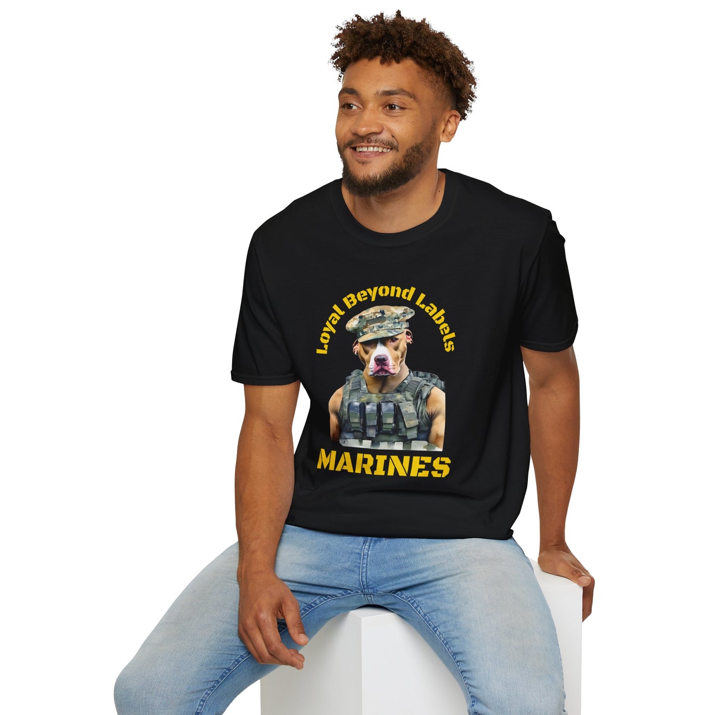 T-Shirt - Bully and Brave 'Loyal Beyond Labels' Collection Marines Shirt