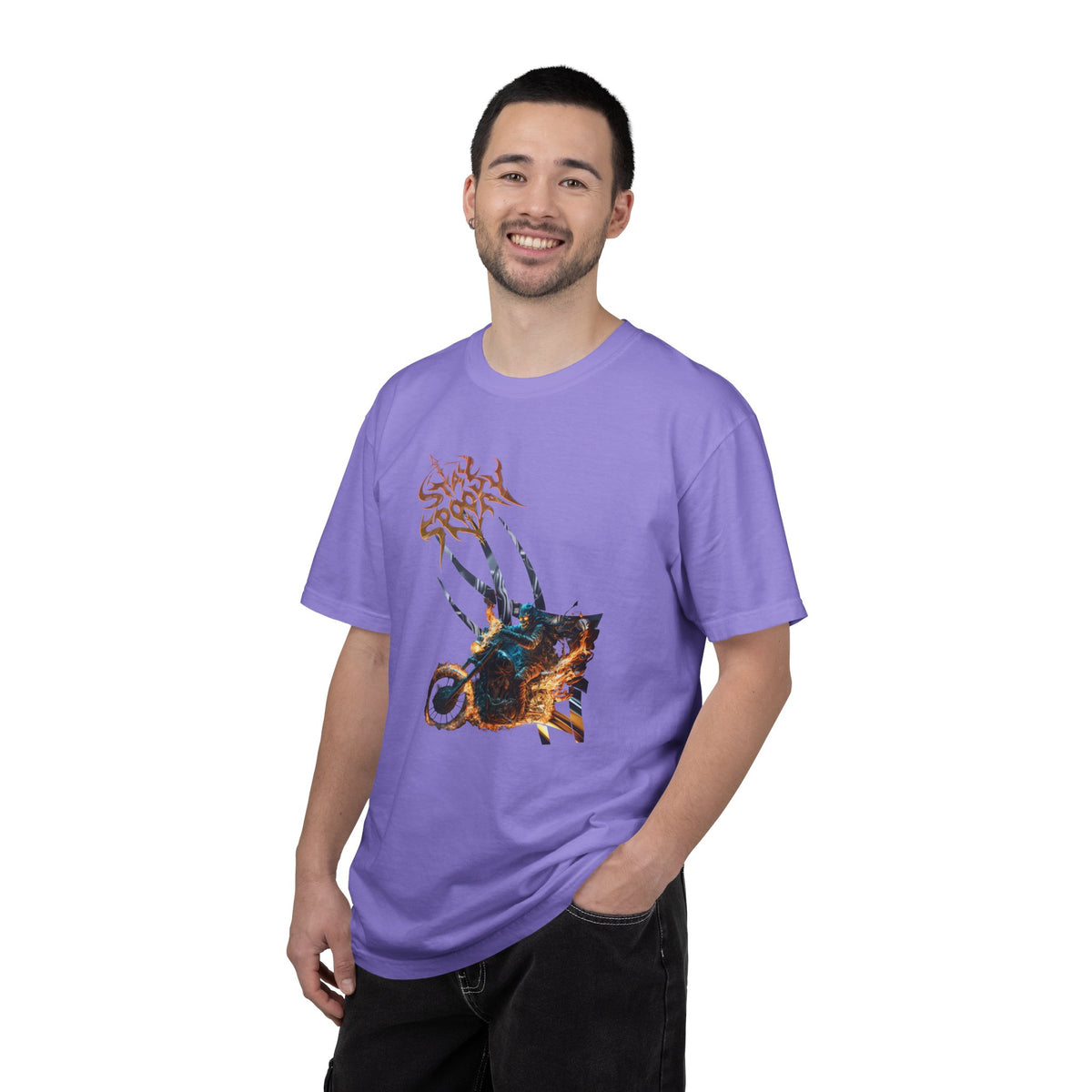 Bully and Brave style-Stay Spooky Motorcycle T-Shirt