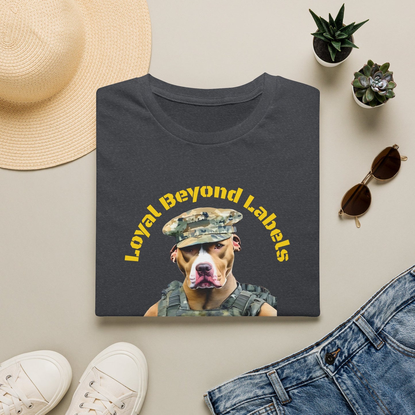 T-Shirt - Bully and Brave 'Loyal Beyond Labels' Collection Marines Shirt