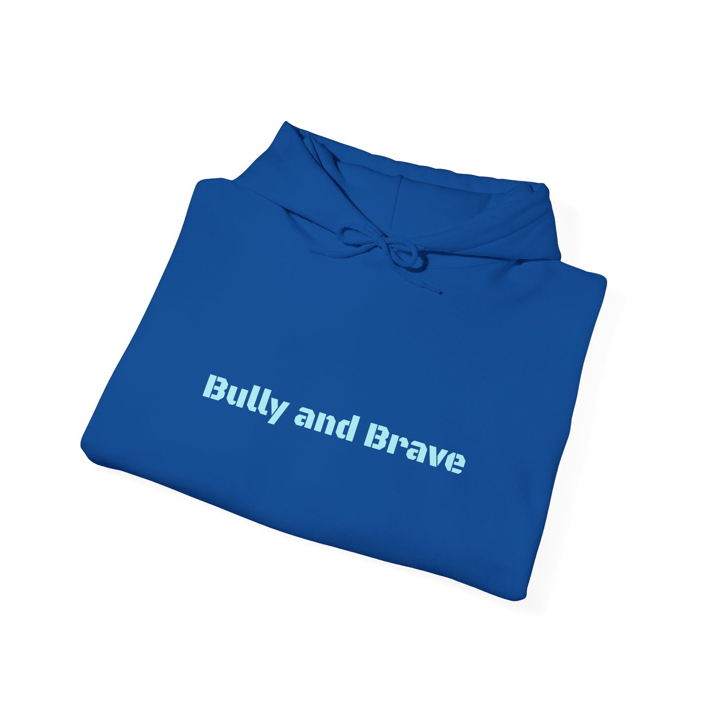 Bully and Brave Hoodie — Minimal Pitbull Face Graphic Sweatshirt