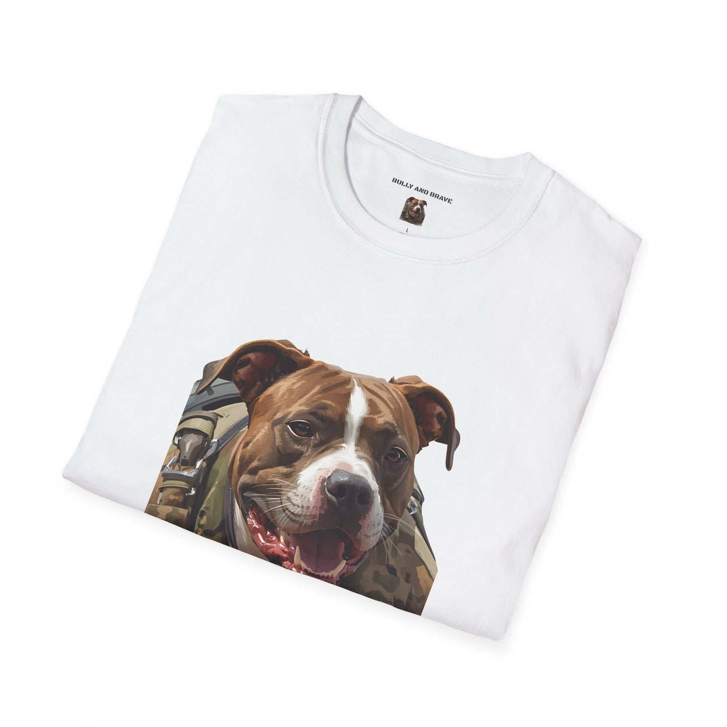 National Guard Dog T-Shirt — Military Pup Graphic Tee