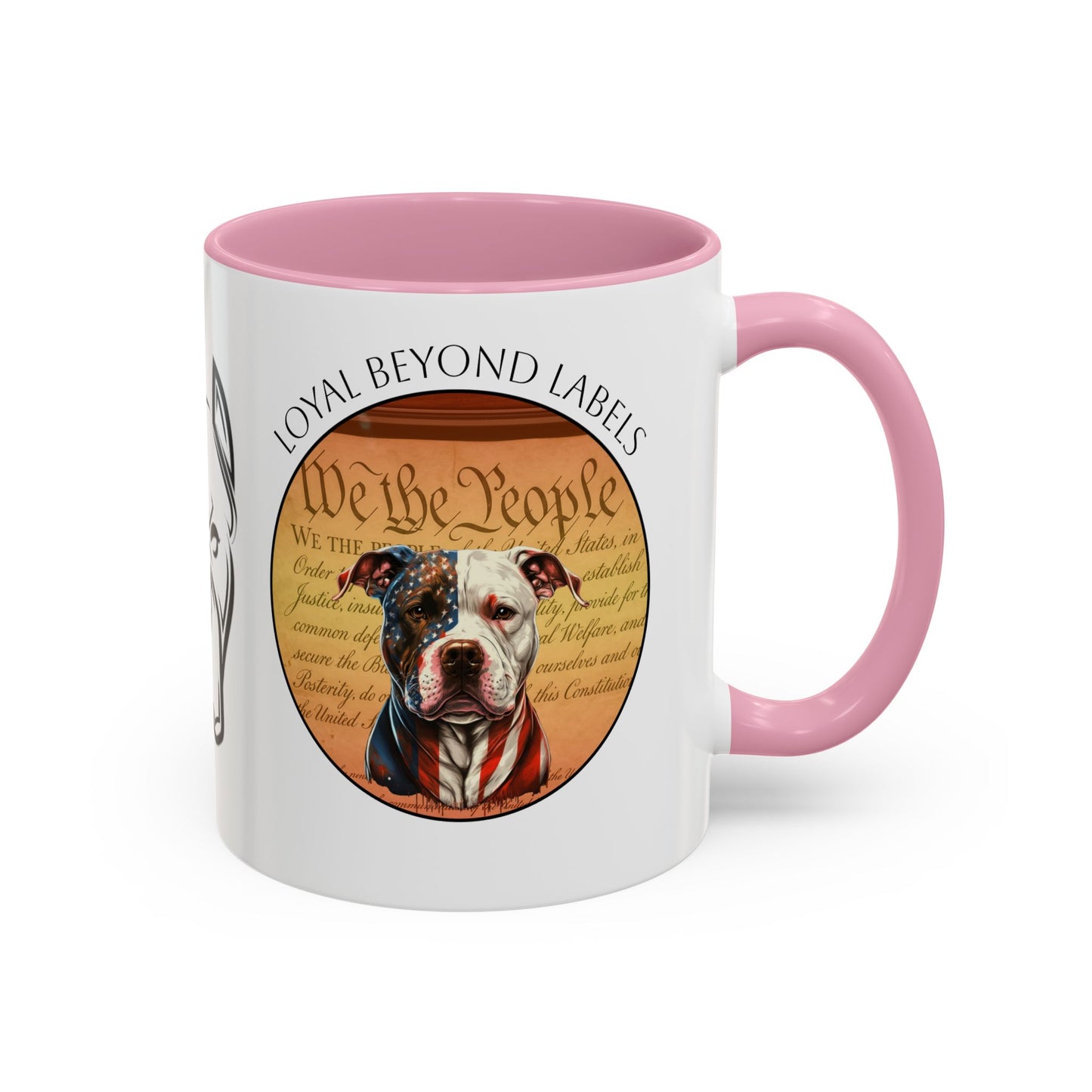 Pit Bull Mug — "Loyal Beyond Labels" Coffee Cup (11oz/15oz)