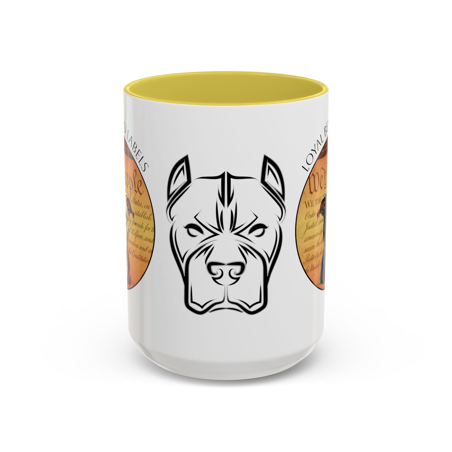 Pit Bull Mug — "Loyal Beyond Labels" Coffee Cup (11oz/15oz)