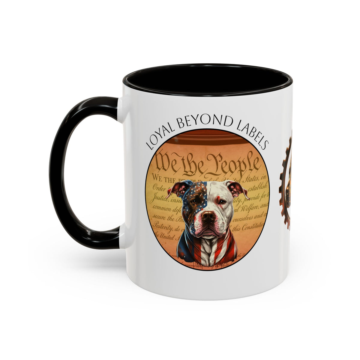 Pit Bull Mug — "Loyal Beyond Labels" Coffee Cup (11oz/15oz)