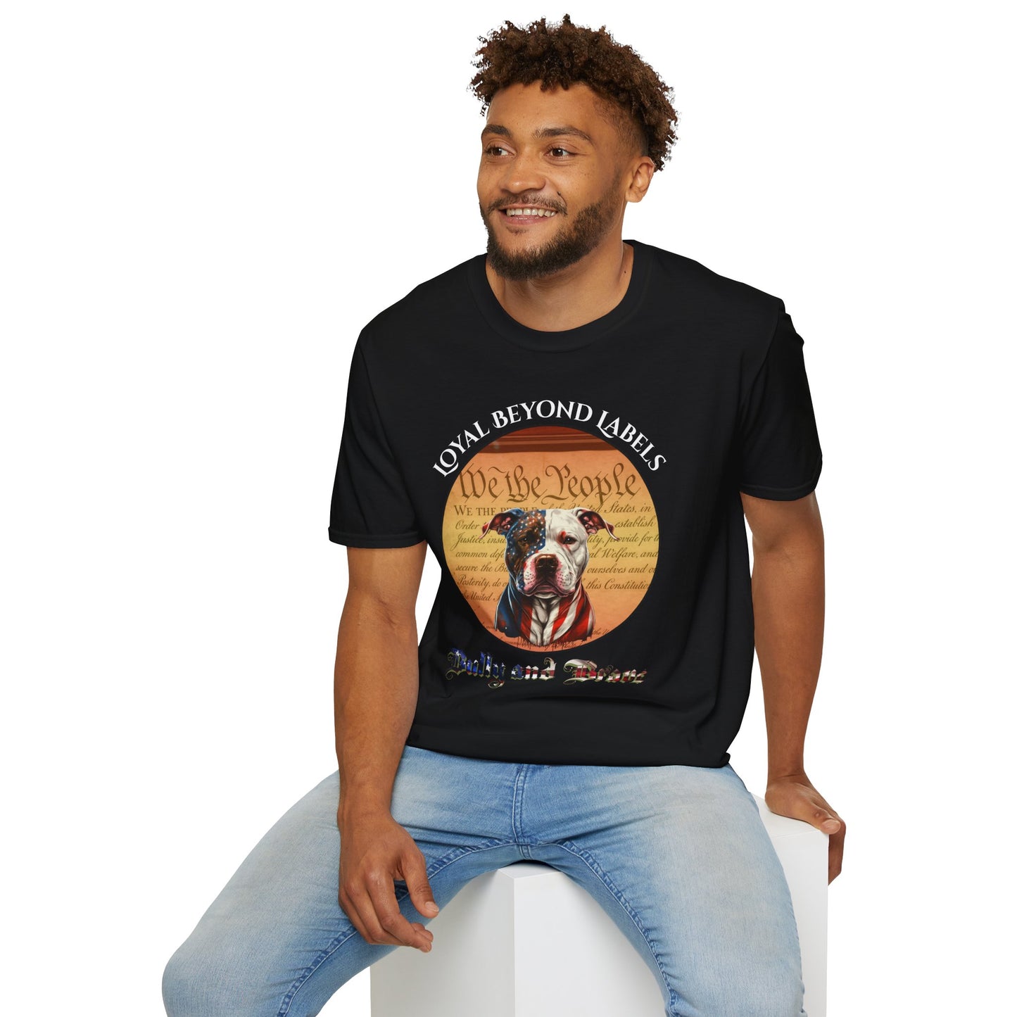 Bully & Brave "We the People" 4th of July Dog Lover T-Shirt