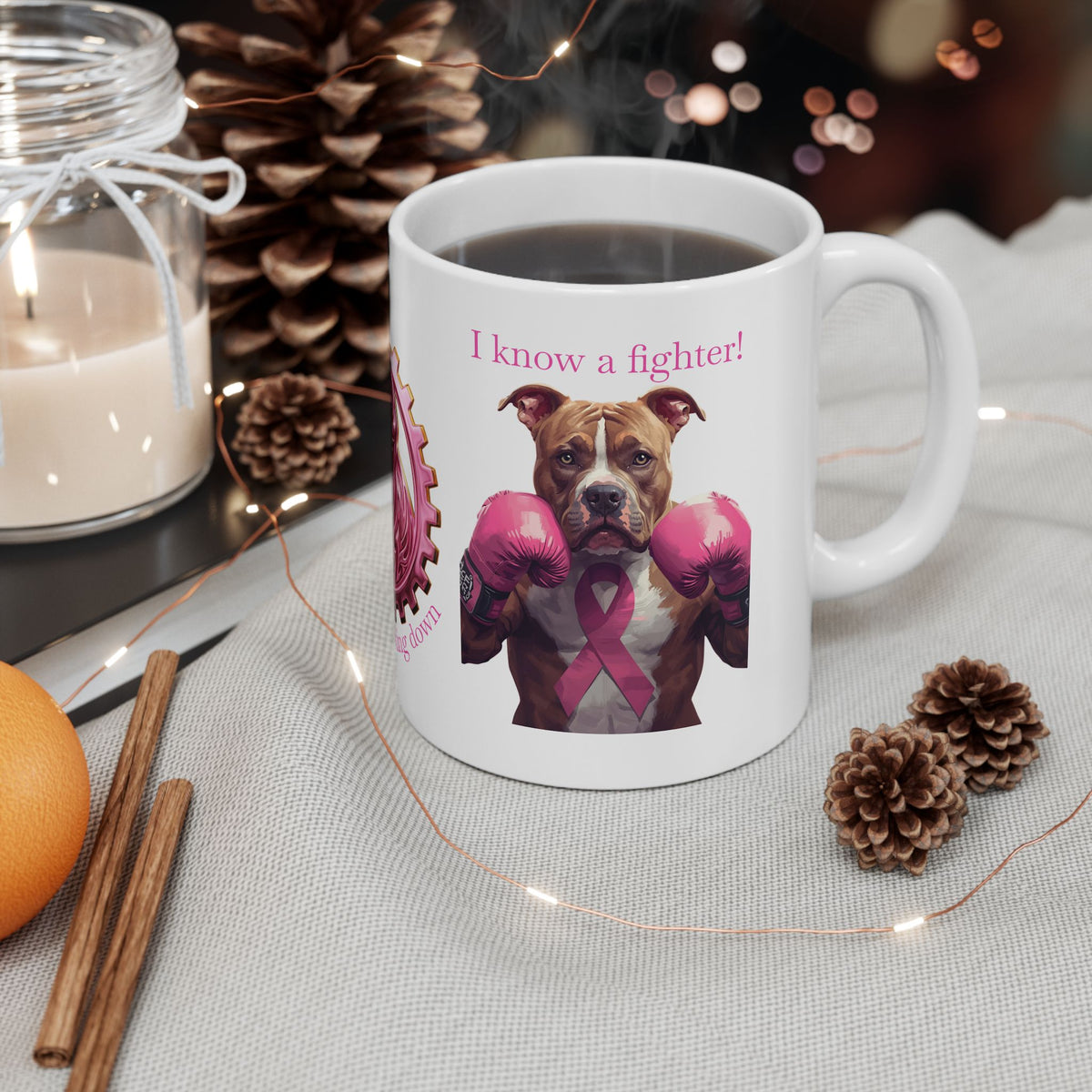 Bully and Brave Style “We Don’t Do Backing Down” Ceramic Mug