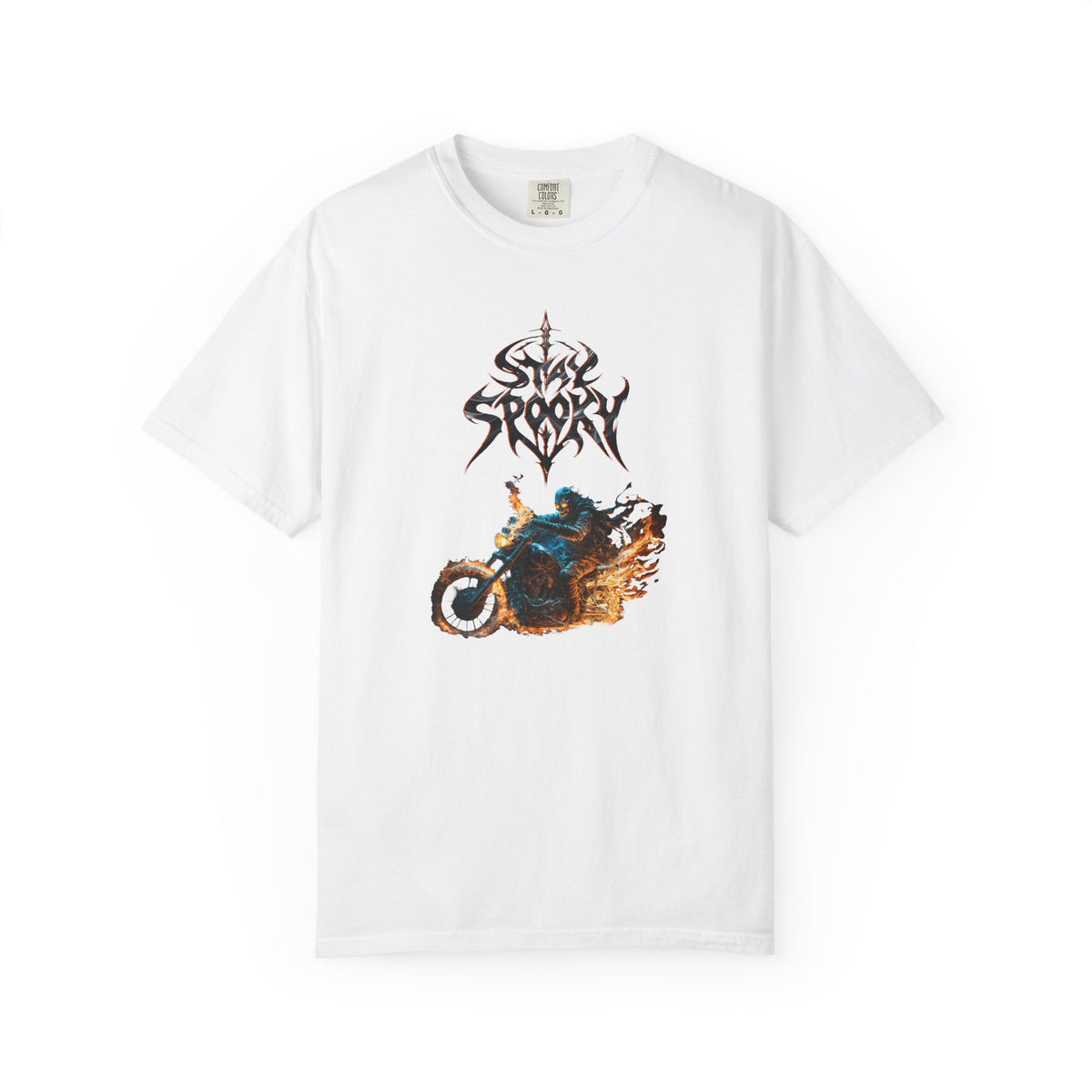 Bully and Brave style-Stay Spooky Motorcycle T-Shirt