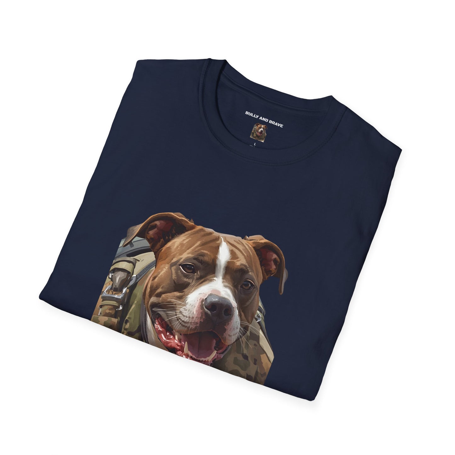 National Guard Dog T-Shirt — Military Pup Graphic Tee