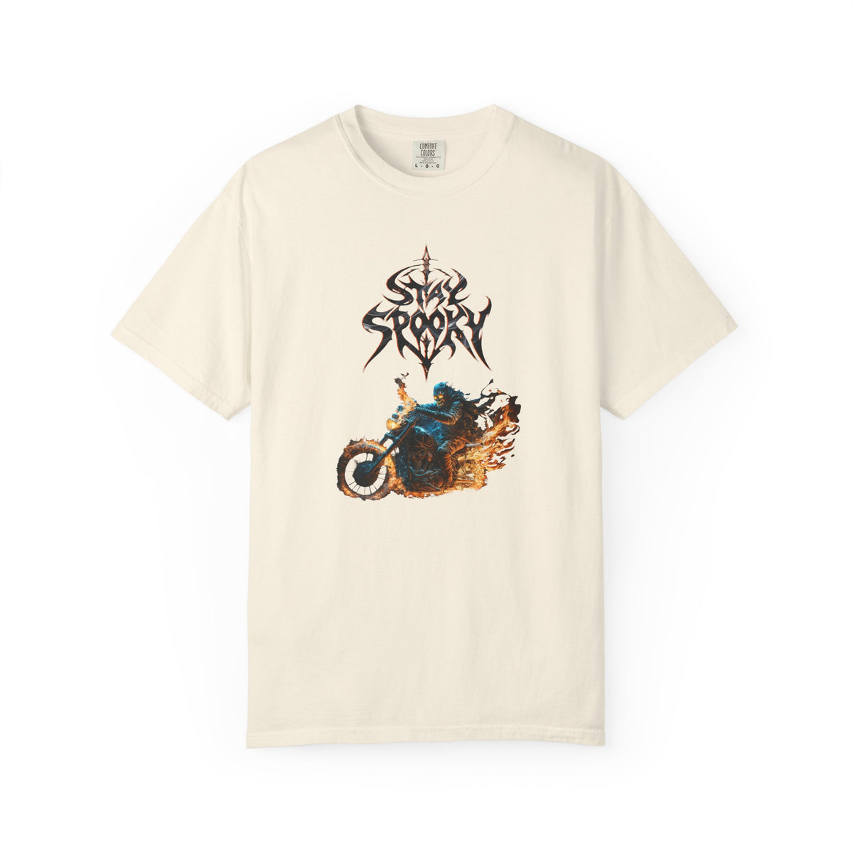 Bully and Brave style-Stay Spooky Motorcycle T-Shirt