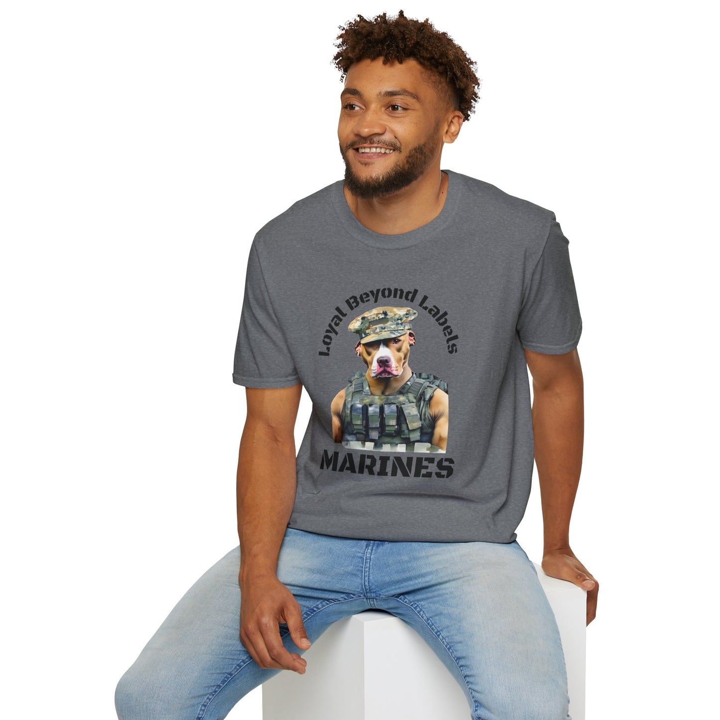 T-Shirt - Bully and Brave 'Loyal Beyond Labels' Collection Marines Shirt