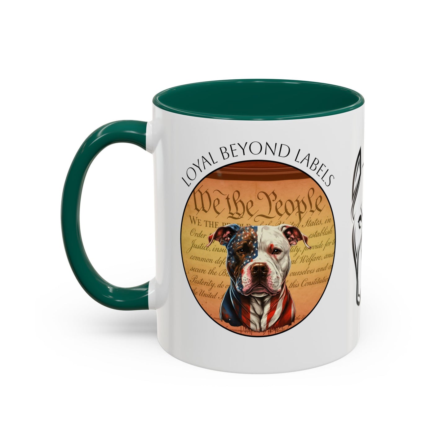 Pit Bull Mug — "Loyal Beyond Labels" Coffee Cup (11oz/15oz)