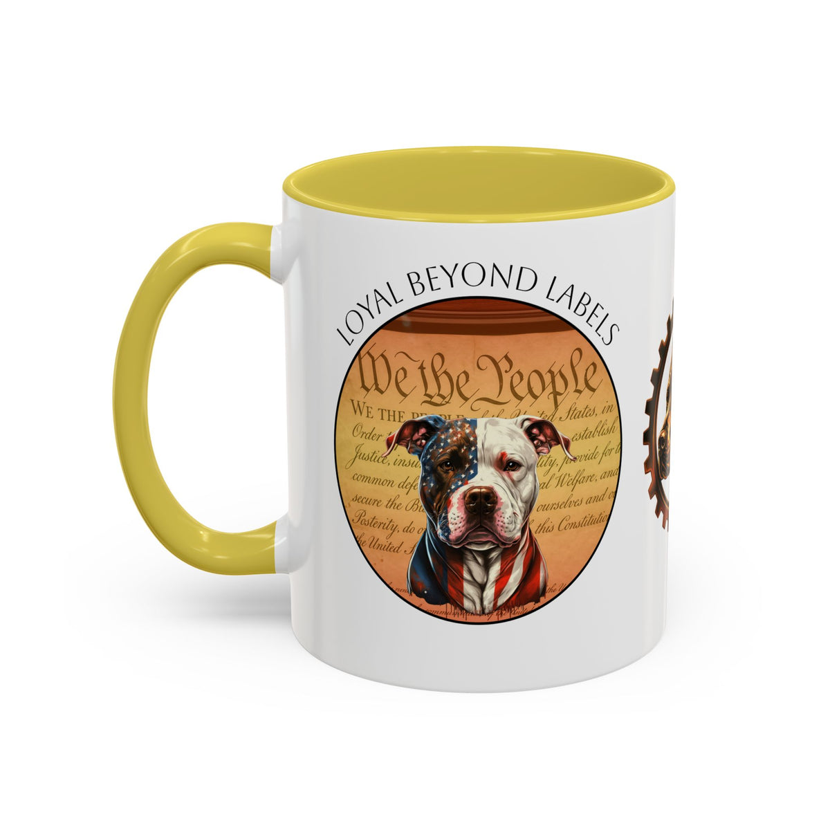 Pit Bull Mug — "Loyal Beyond Labels" Coffee Cup (11oz/15oz)