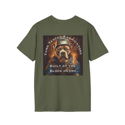 "Molten Metal" Dog Graphic Tee-(available on a hoodie)