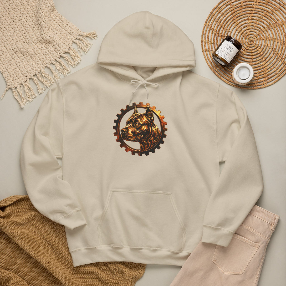 Bully and Brave-Steampunk Logo Hoodie