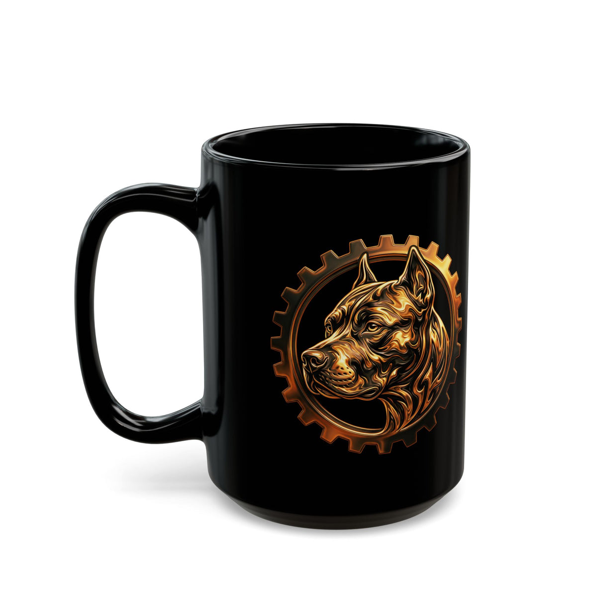 Bully and Brave Ceramic Mug (Black, 11oz/15oz)