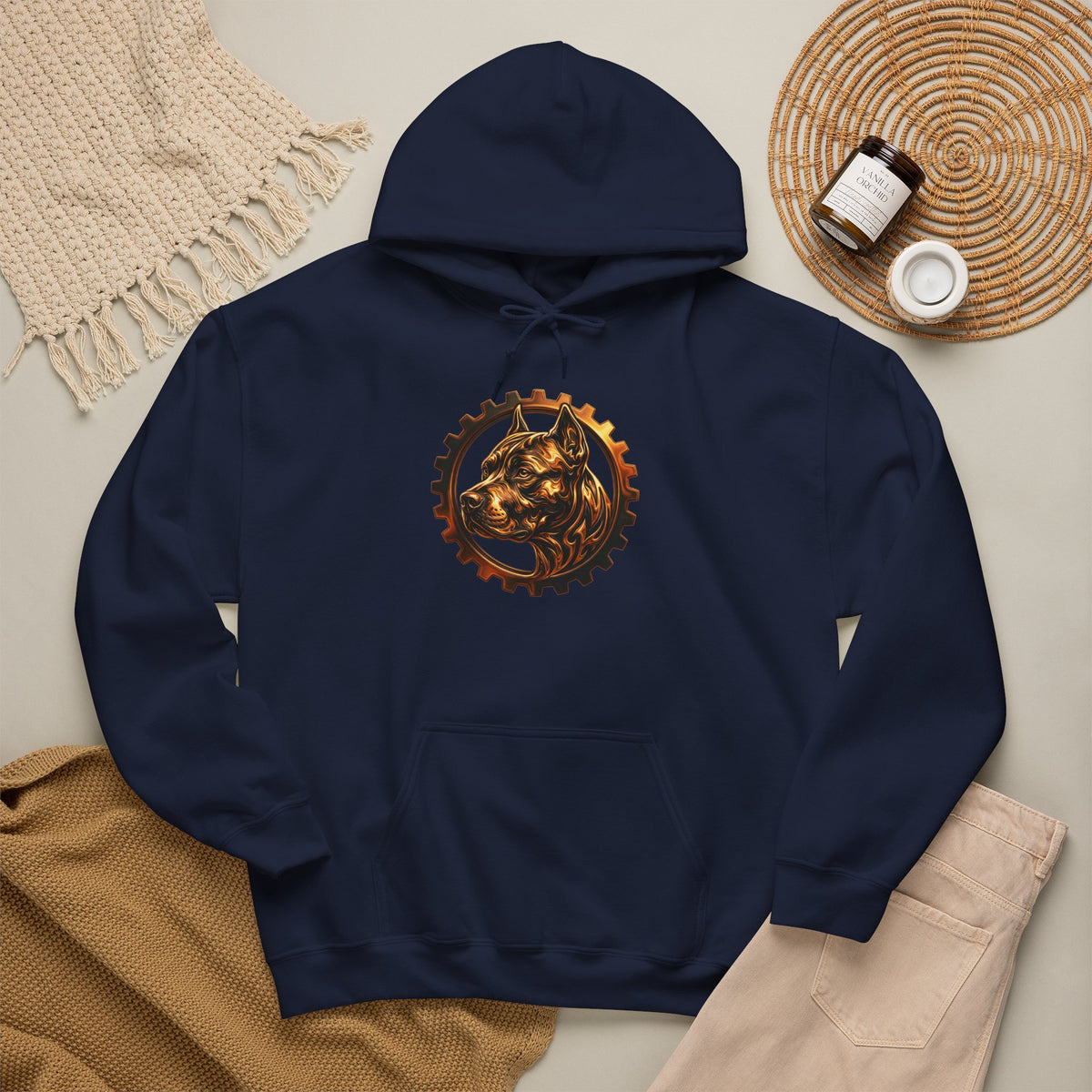 Bully and Brave-Steampunk Logo Hoodie