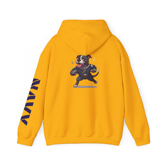 Bully Sporting Navy Hoodie — Athletic Team Pullover