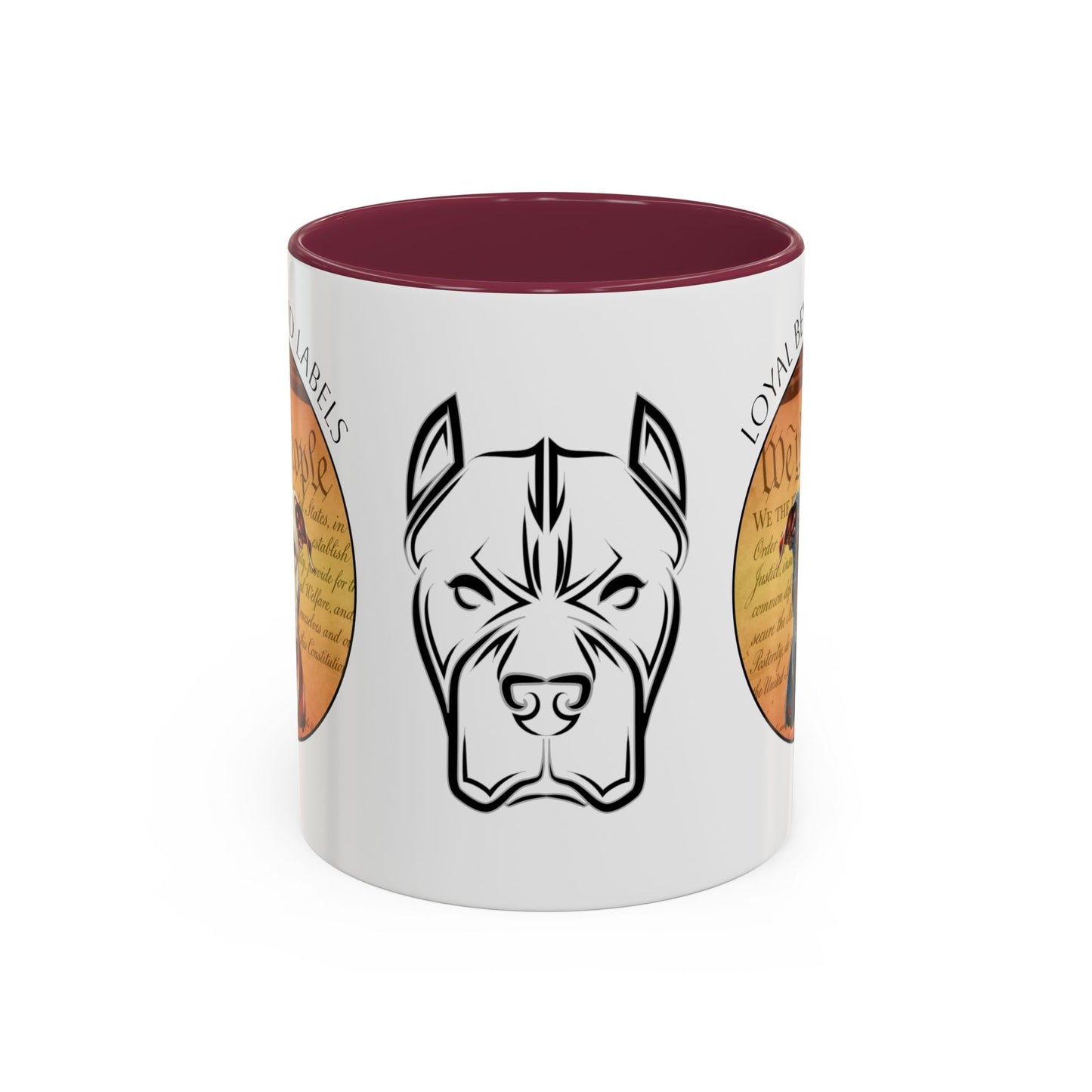 Pit Bull Mug — "Loyal Beyond Labels" Coffee Cup (11oz/15oz)
