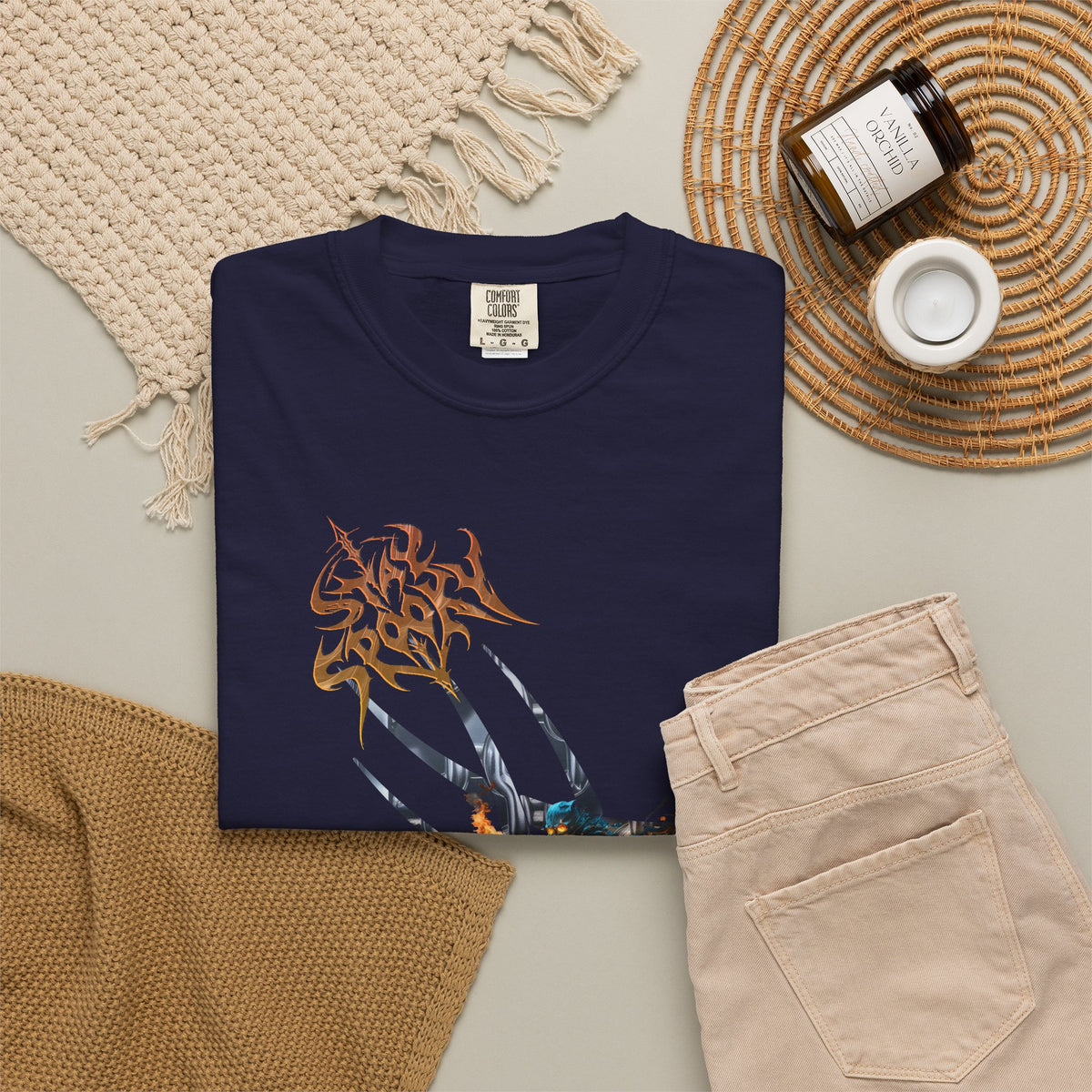 Bully and Brave style-Stay Spooky Motorcycle T-Shirt