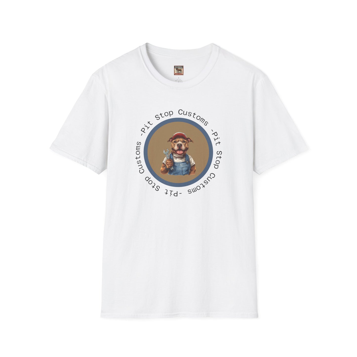 'Pit Stop Customs' Bully and Brave Vintage T-Shirt