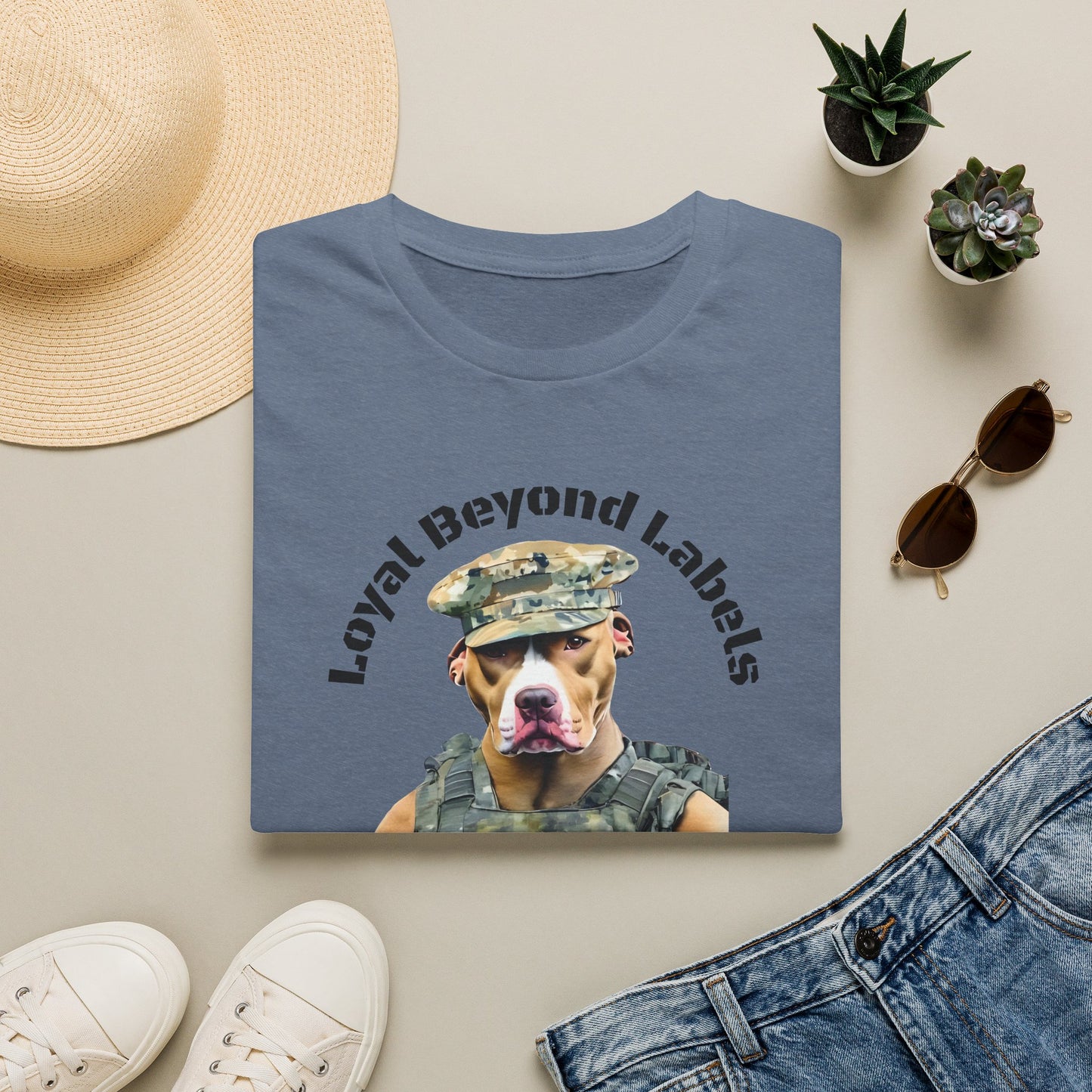 T-Shirt - Bully and Brave 'Loyal Beyond Labels' Collection Marines Shirt