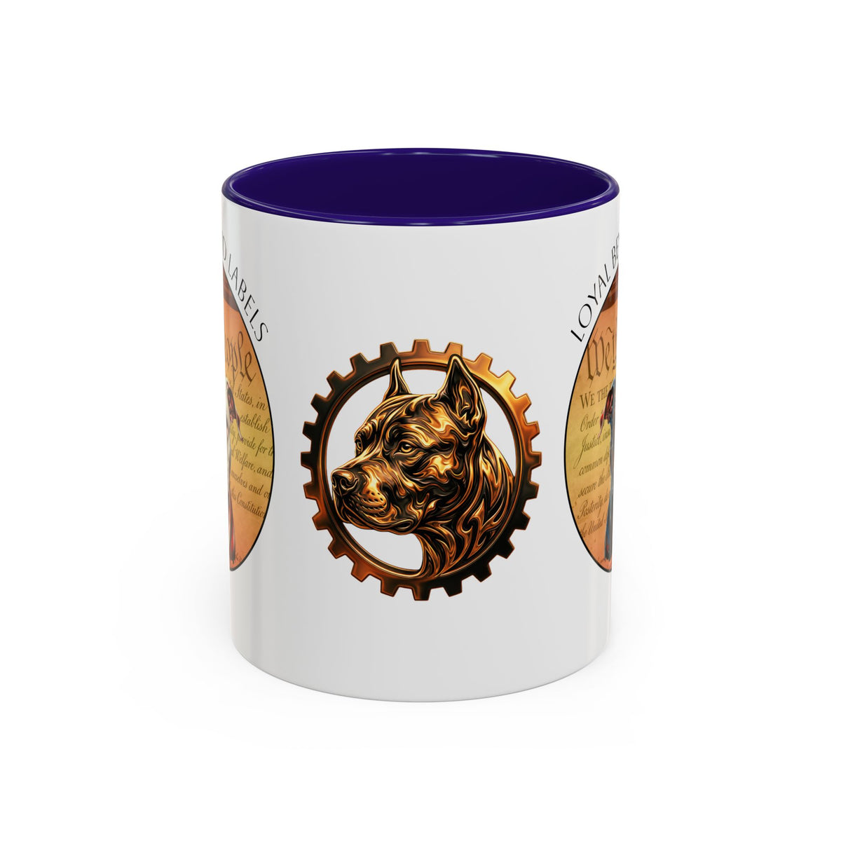 Pit Bull Mug — "Loyal Beyond Labels" Coffee Cup (11oz/15oz)