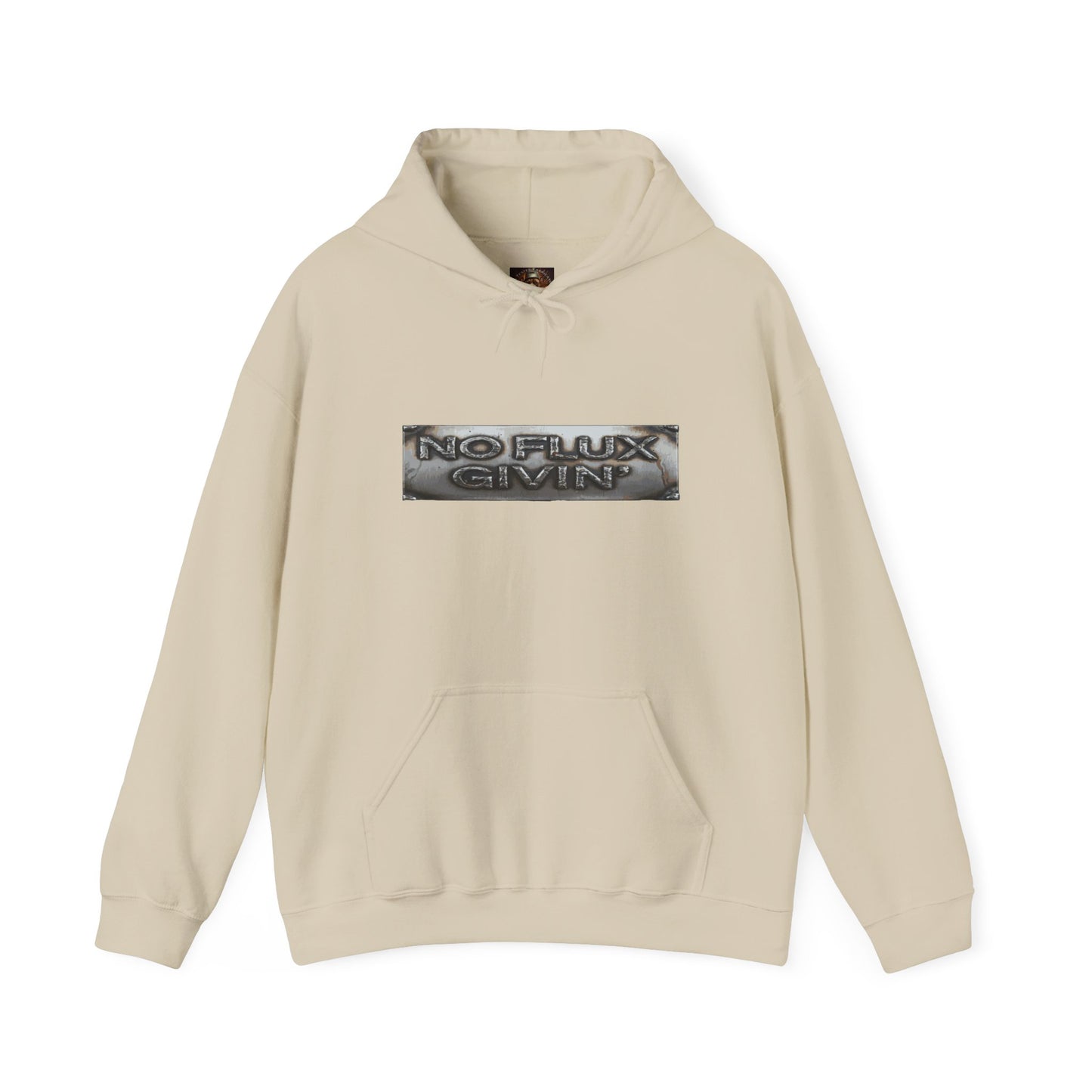 NO FLUX GIVEN Welding Hoodie — Bully & Brave Metalworker Sweatshirt