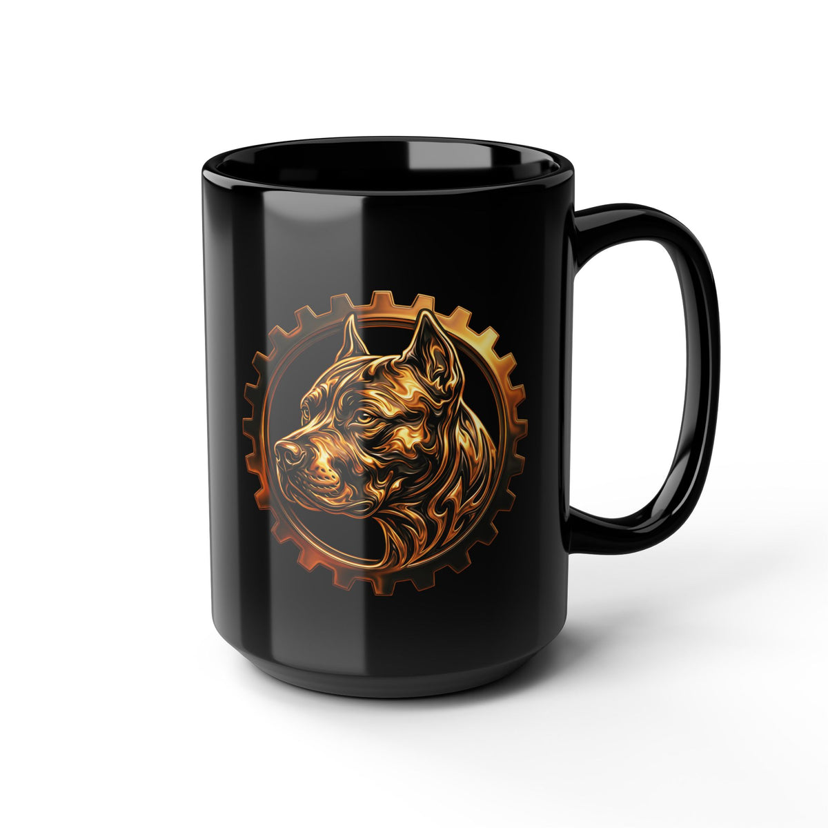 Bully and Brave Ceramic Mug (Black, 11oz/15oz)