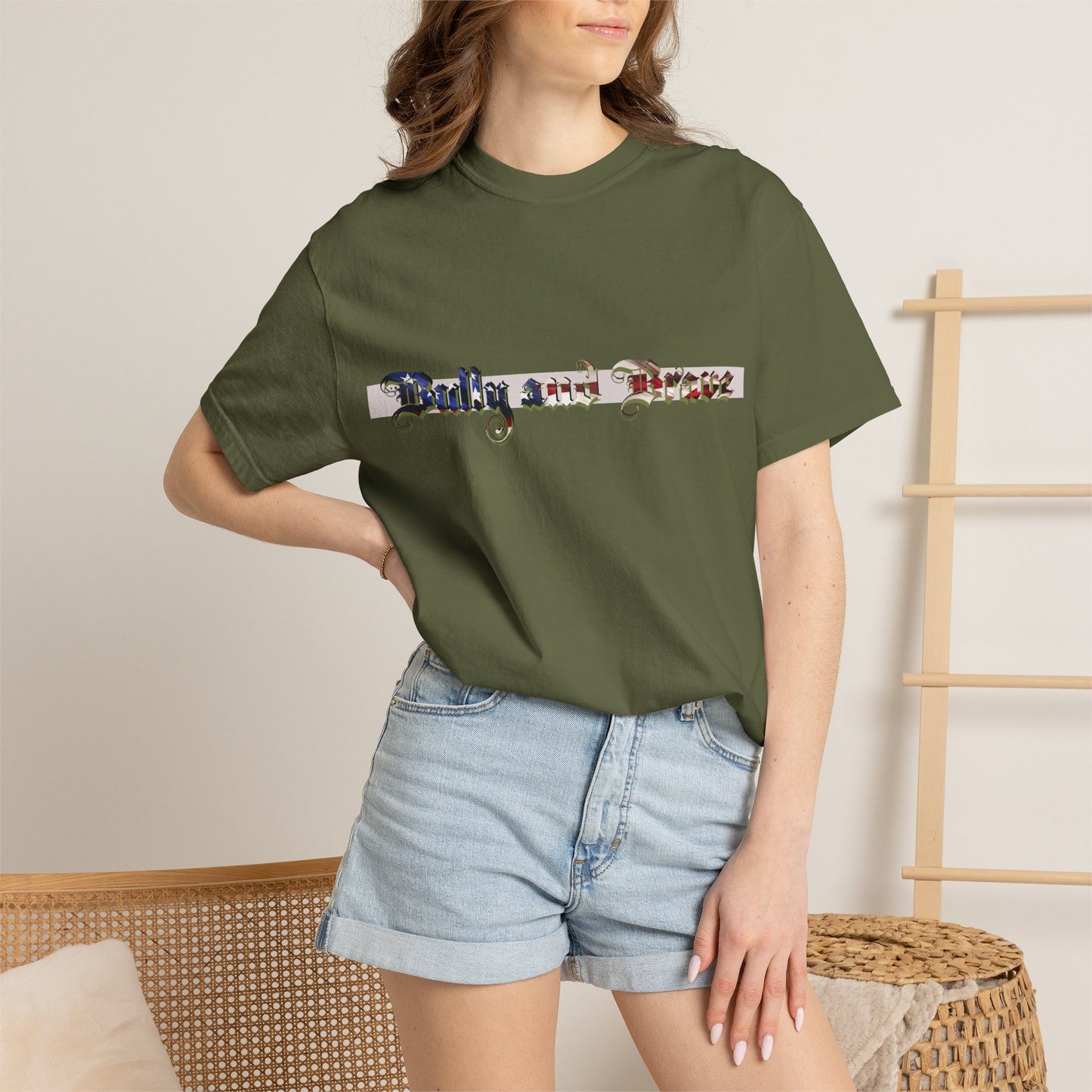 Guardian of Freedom T-Shirt — Patriotic American Flag Dog Tee