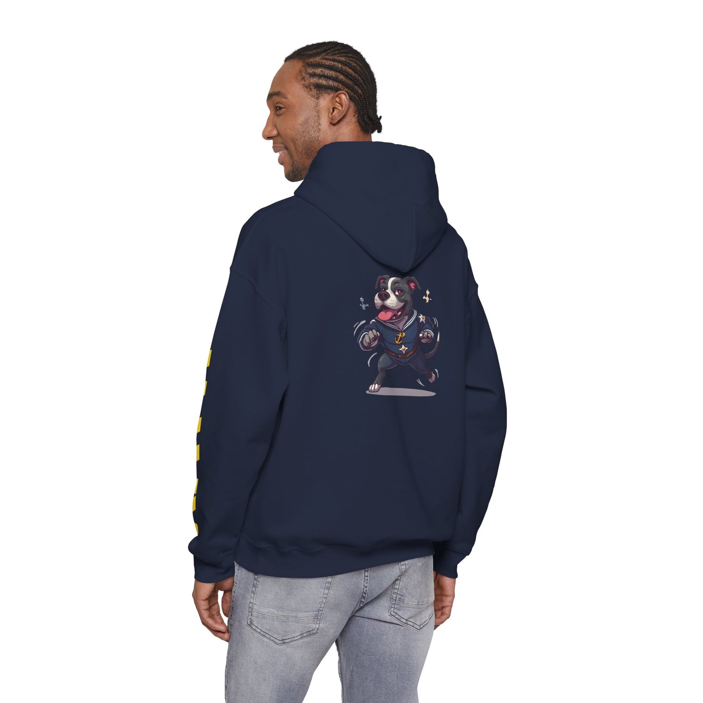 Bully Sporting Navy Hoodie — Athletic Team Pullover