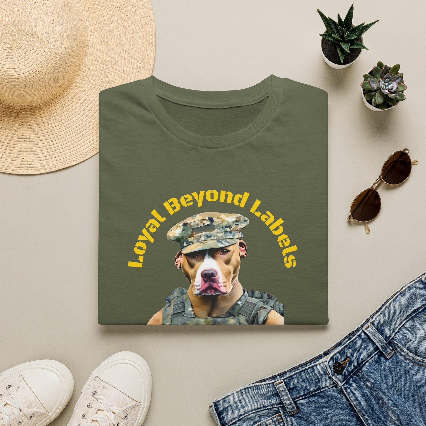 T-Shirt - Bully and Brave 'Loyal Beyond Labels' Collection Marines Shirt