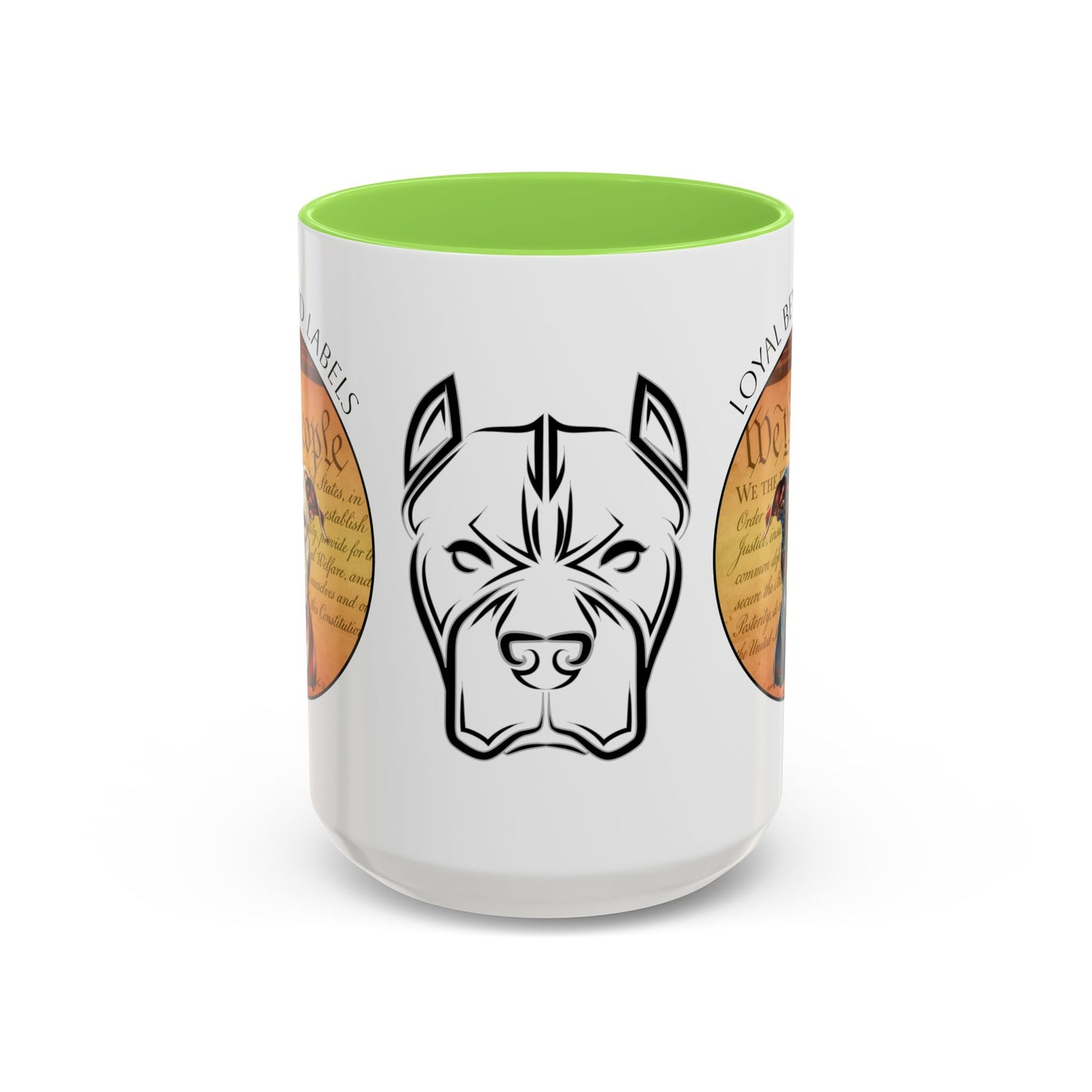 Pit Bull Mug — "Loyal Beyond Labels" Coffee Cup (11oz/15oz)