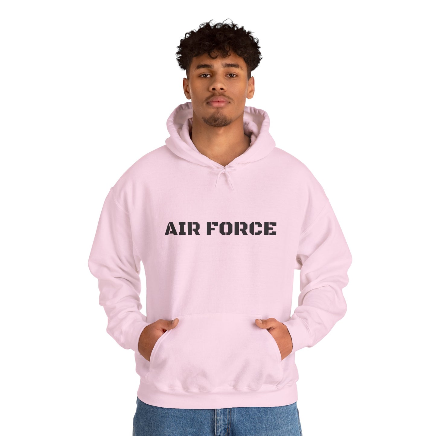 Air Force Hoodie — Military Pilot Dog Graphic Hooded Sweatshirt