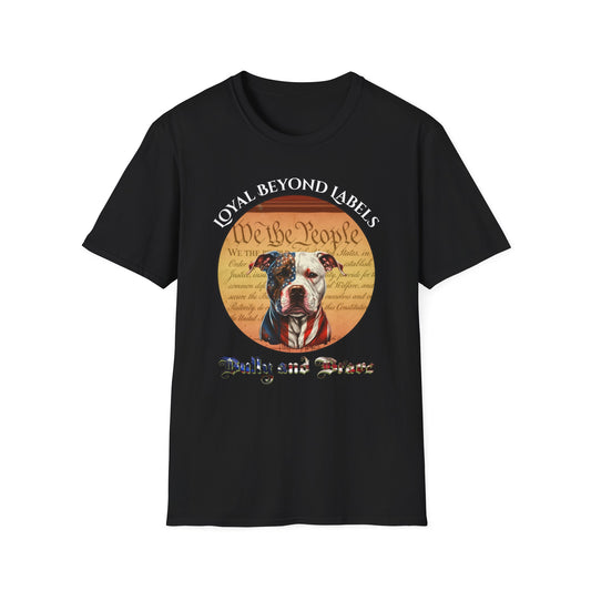 Bully & Brave "We the People" 4th of July Dog Lover T-Shirt